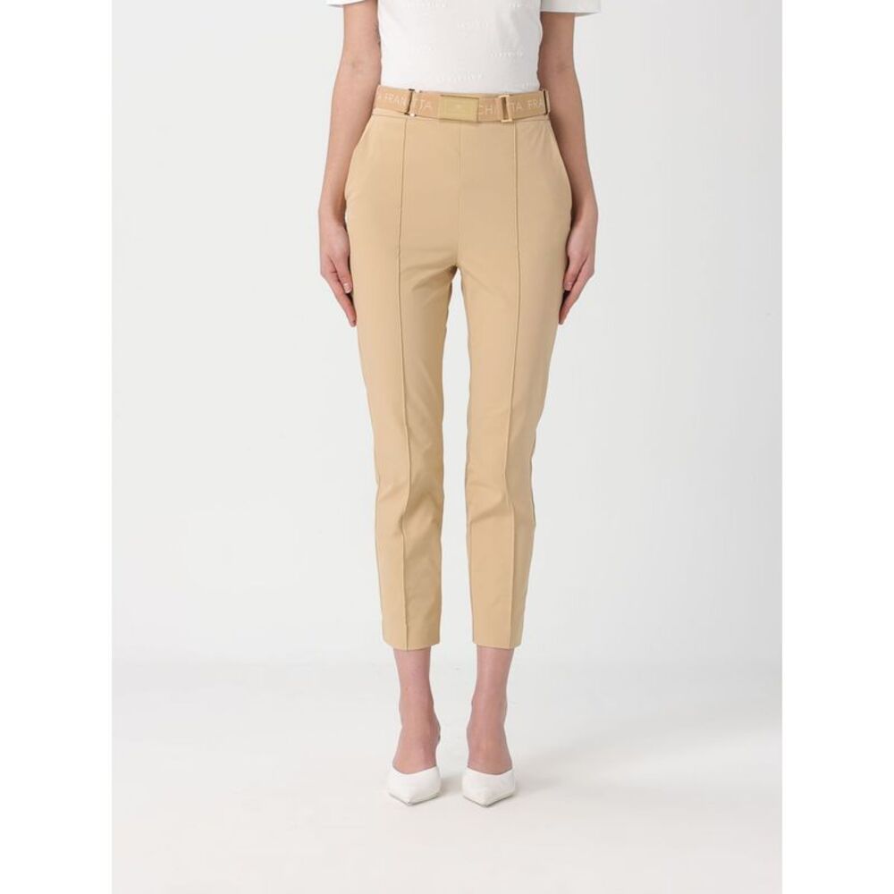 Elisabetta Franchi Pants Woman Camel